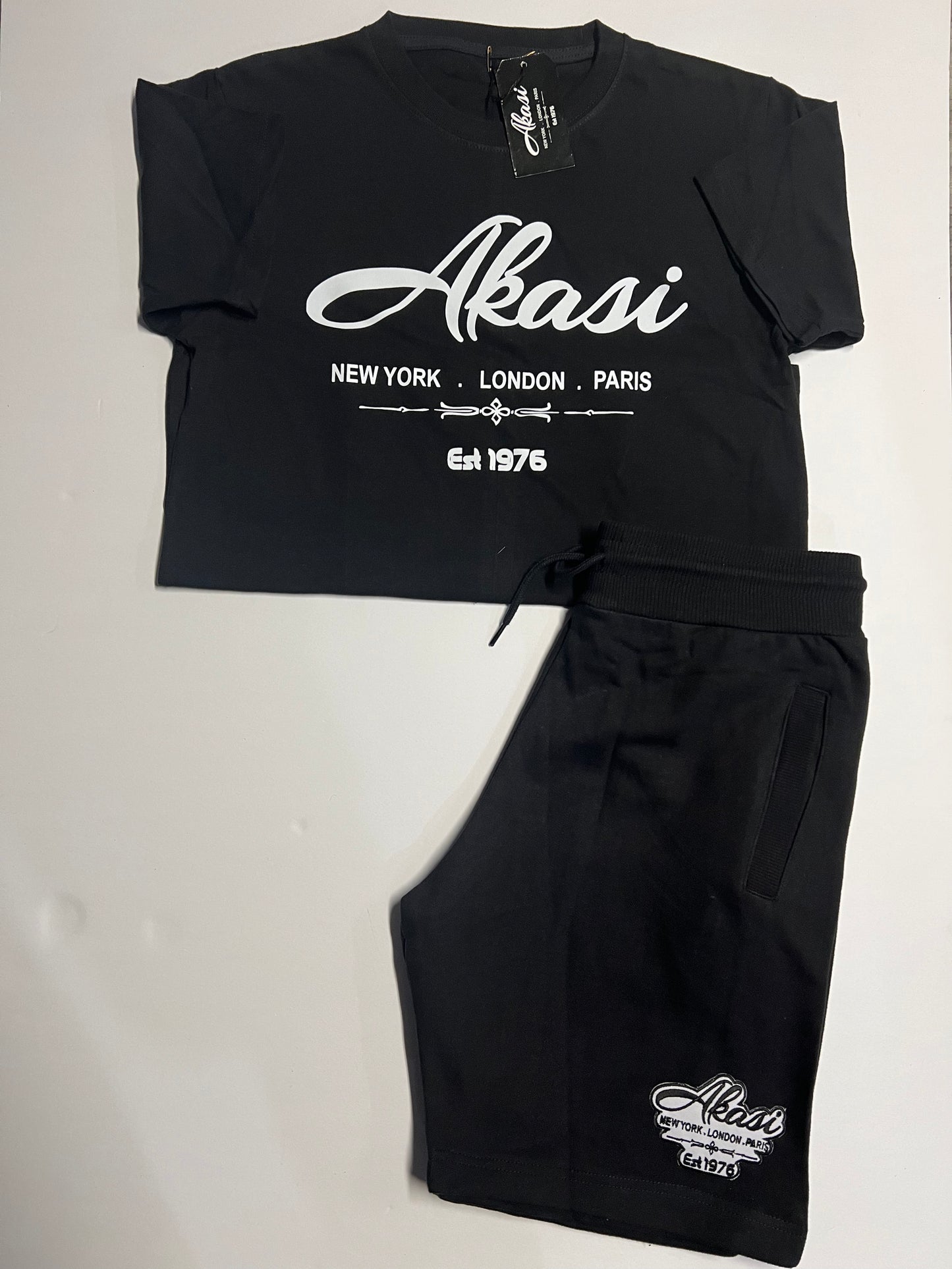 Akasi Worldwide Summer Set (Black & White)