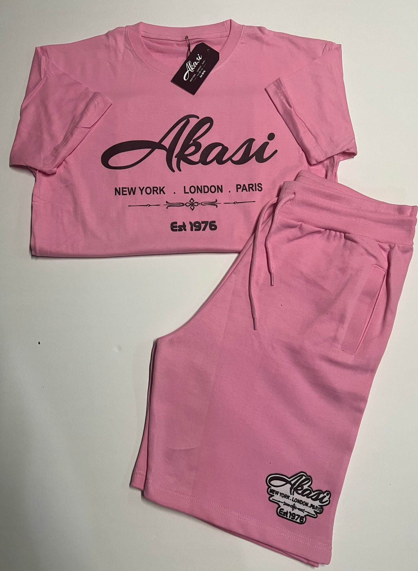 Akasi Worldwide Summer Set (Pink & Black)